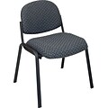 Office Star & trade, Armless Guest Chair with Steel Frame, Black