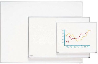 Sparco Marker Board, Aluminum, White, 4 x 3