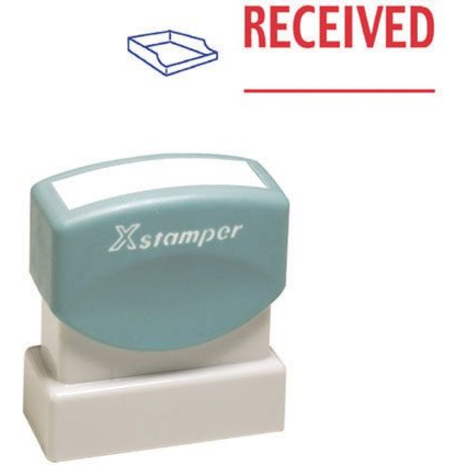 Xstamper® 2-Color Title Stamps, RECEIVED
