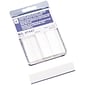 Shelf Label Strip With Insert, 4"x7/8", Clear