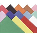 Construction Paper, Smooth Texture, 12 x 18, Assorted Colors, 50/Pack (NAT22305)