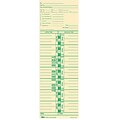 Tops® Time Cards; Number Days, Payroll Deduction, 3-1/2 x 10-1/2, 100/Pack