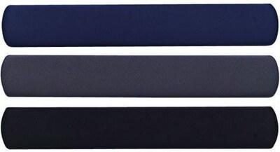 Compucessory Gel Keyboard Wrist Rest Pad, Gray, 19W x 2 7/8D x 3/4H