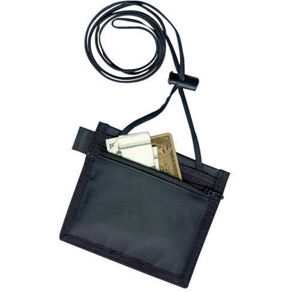 Baumgartens ID Neck Pouch, Badge Holder, Black