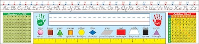 Carson-Dellosa Modern Manuscript: Grades 1-3 Nameplates, 36/Pack (124000)