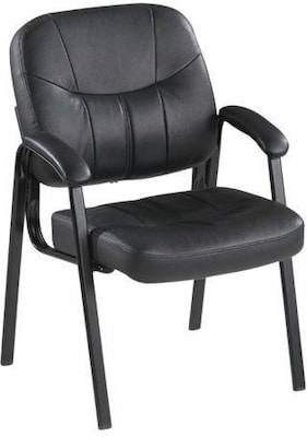 Lorell Chadwick Series Guest Chair, 26W x 28D x 35H, Black (LLR60122)