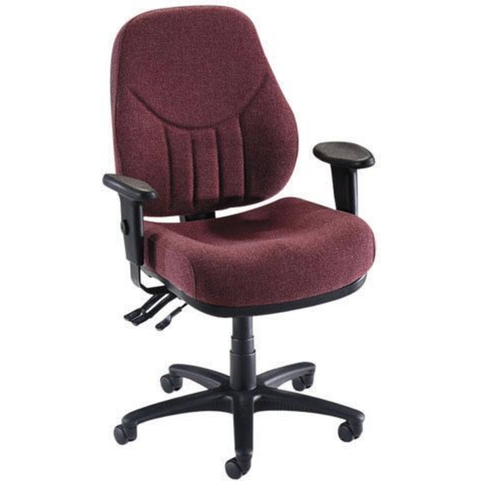 Lorell Bailey High-Back Multi-Task Chair, 26.9W x 28D x 44H, Gray (LLR81100)