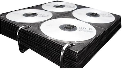 Vaultz™ CD Binder Pages; 8 Capacity/Page, 25/Pk