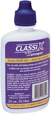 Xstamper ClassiX Refill Ink, 2oz., Blue (036044)