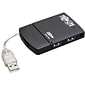 Tripp Lite 4-Port USB 2.0 Ultra Mini Hub, Black