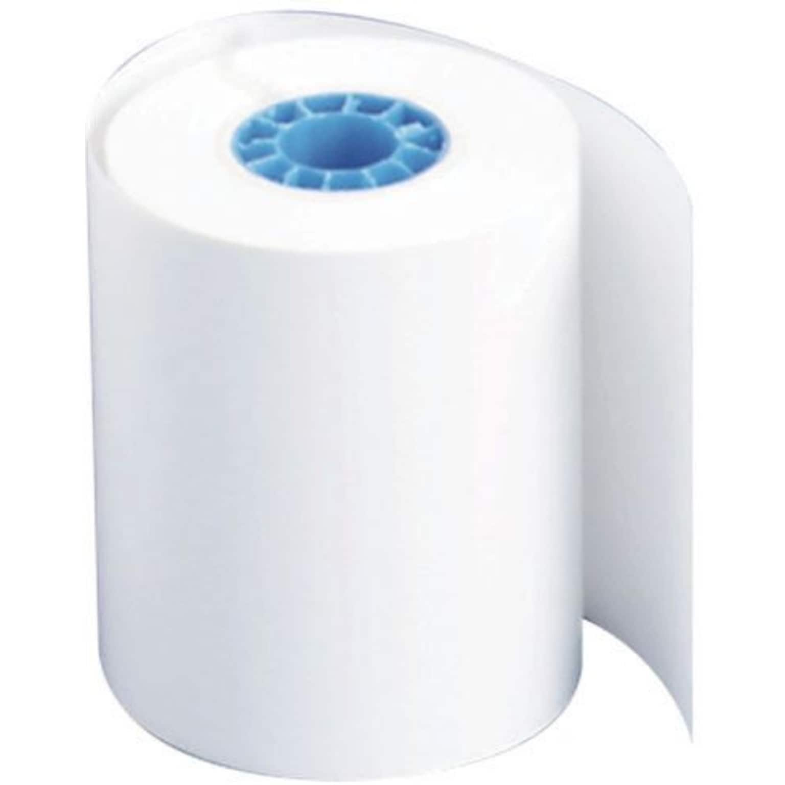 PM Tech Print Med/Lab Rolls, 1-Ply, 2 1/4 x 80, White, 12/Pack (PMC06370)