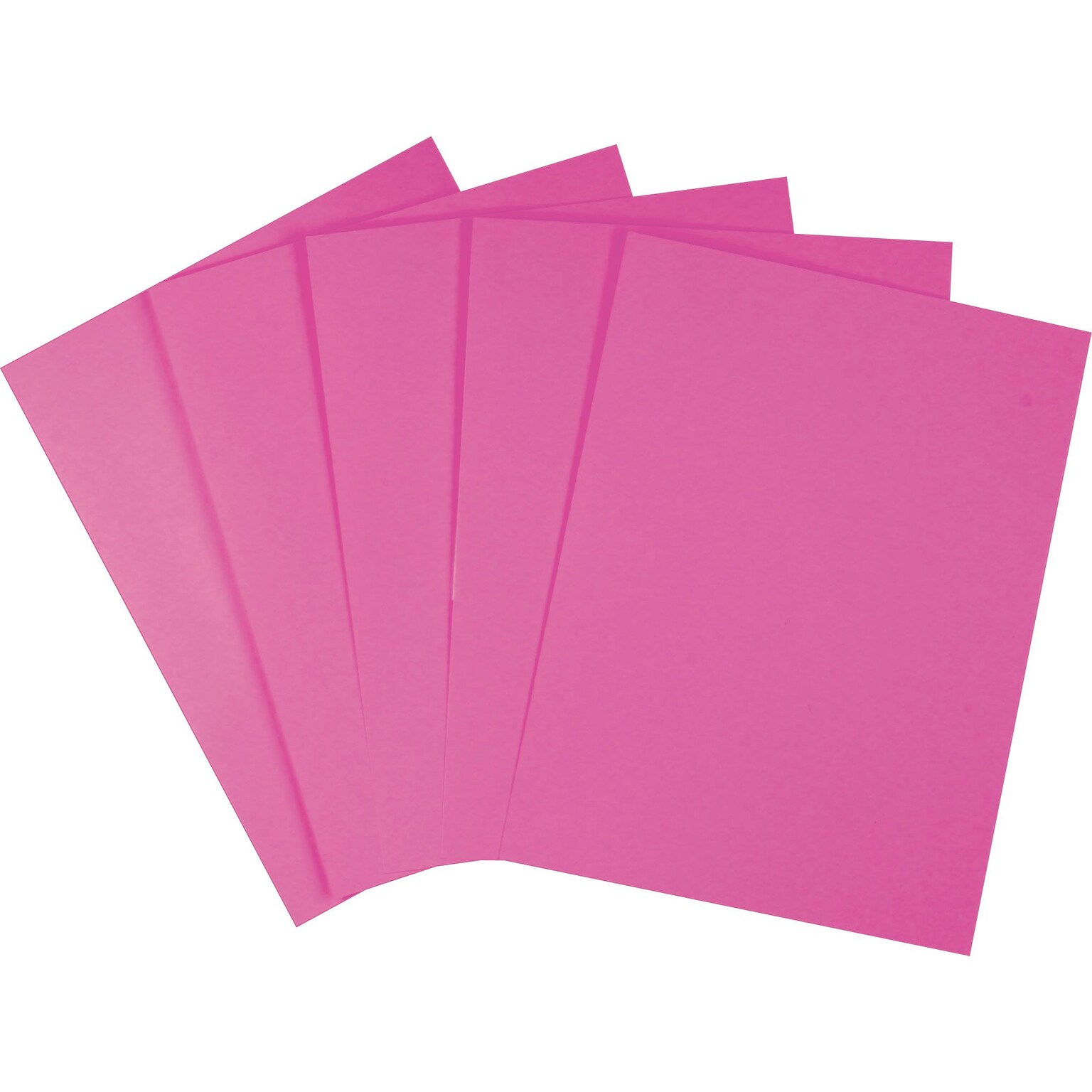 Staples® Brights Multipurpose Paper, 24 lbs., 8.5 x 11, Fuchsia, 500/Ream (20109)