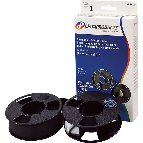 DataProducts Black Dot-Matrix Printer Ribbon (R6810)