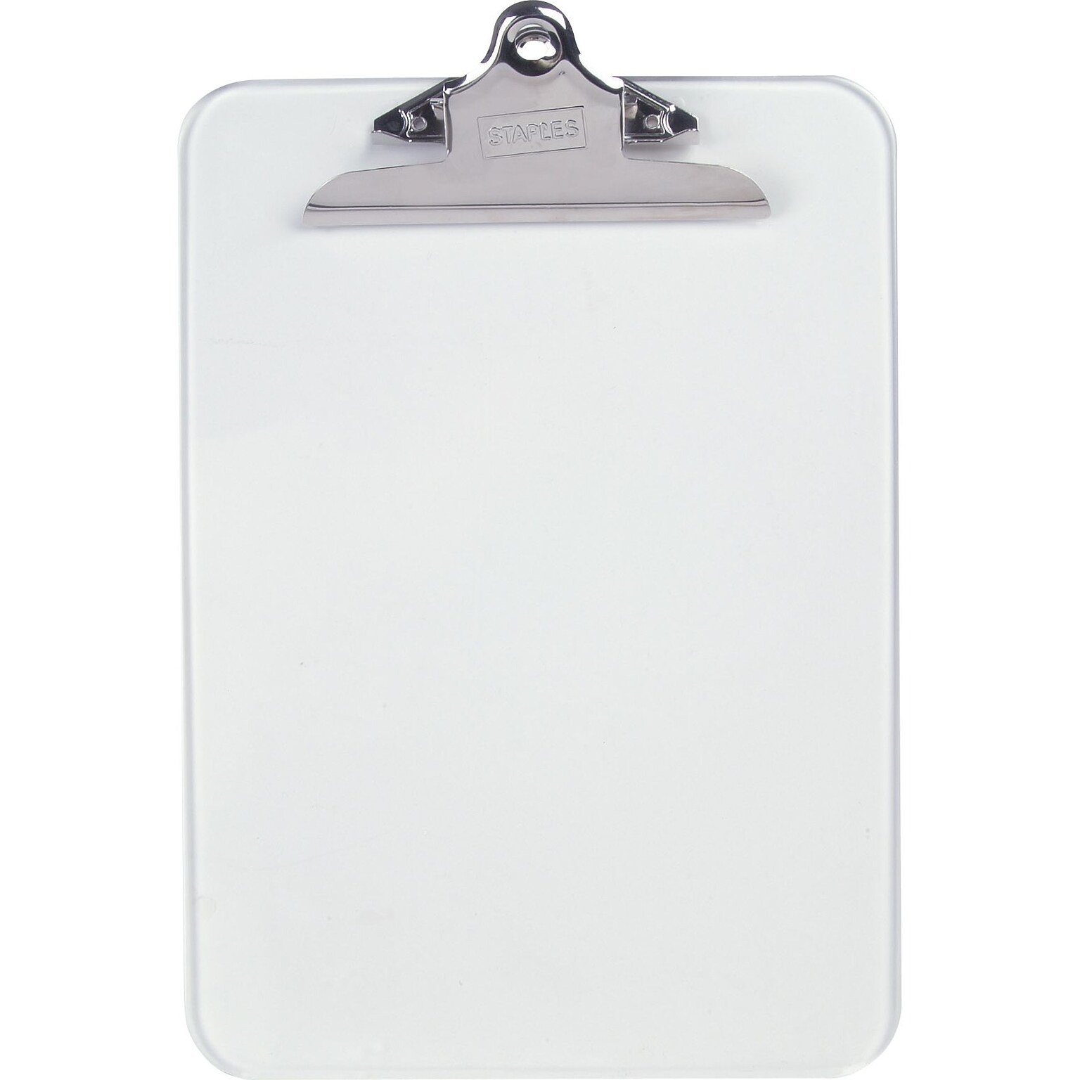 Staples® Plastic Clipboard, Letter Size, 8.8 x 12.4, Clear (10526)