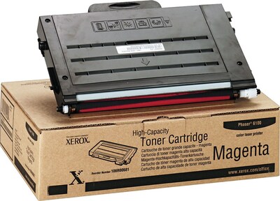 Xerox 106R00677 Magenta Toner Cartridge, Standard