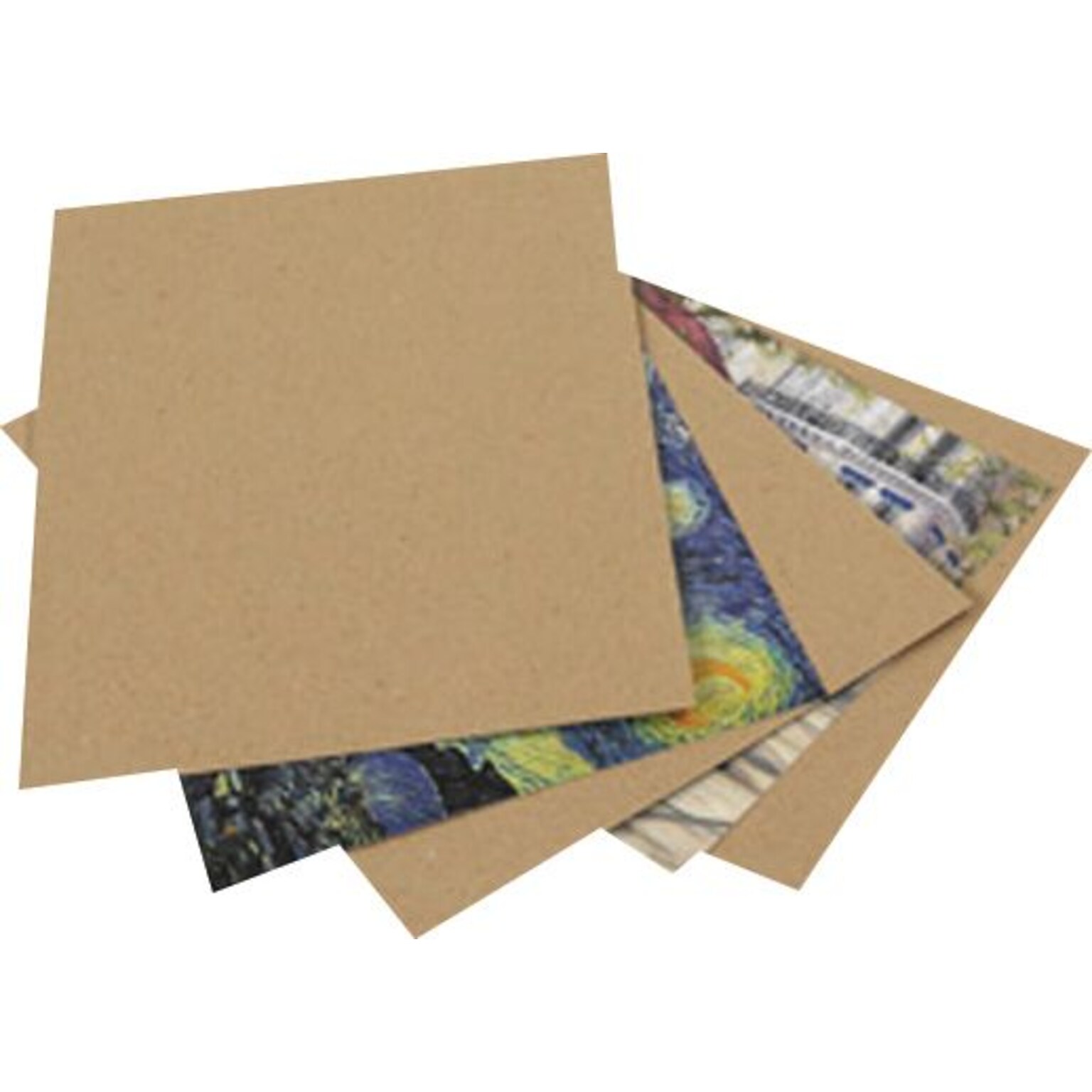 8 1/2 x 11 Chipboard Pads, 960/Case