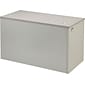 HON 38000 Series Left Return Shell, Gray/Light Gray, 29 1/2"H x 48"W x 24"D