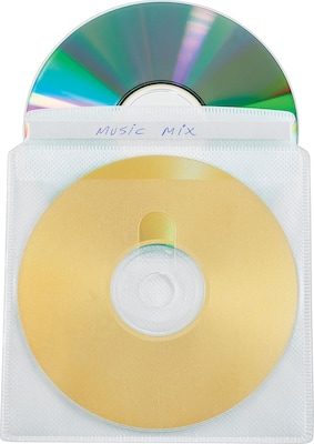 Doubleside CD Sleeves, 25/Pack