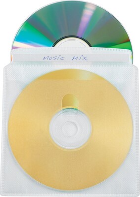 Doubleside CD Sleeves, 25/Pack