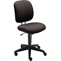 HON® ComforTask Task/Computer Chair, Fabric, Gray, Seat: 20W x 16 3/4D, Back: 16 1/4W x 18 1/2- 21H