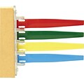 Unimed Exam Room Standard Signal Flags, Primary Colors, 4 Flags