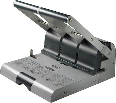 Swingline® High Capacity Adjustable Punch, 2-3 Holes, Adj. Centers, 160 Sheets