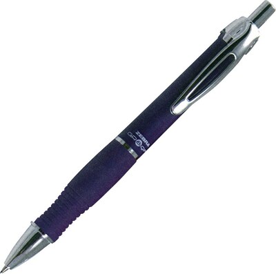 Zebra Sarasa Dry X10 Retractable Gel Pen, Medium Point, 0.7mm, Purple Ink, Dozen (42680)