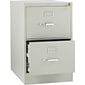 HON 310 Series Vertical File Cabinet, Legal, 2-Drawer, Light Gray, 26 1/2"D NEXT2017 NEXT2Day