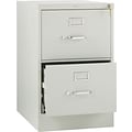 HON® 510 Series Legal Width Vertical File Cabinets, 2-Drawer, Putty, 25D