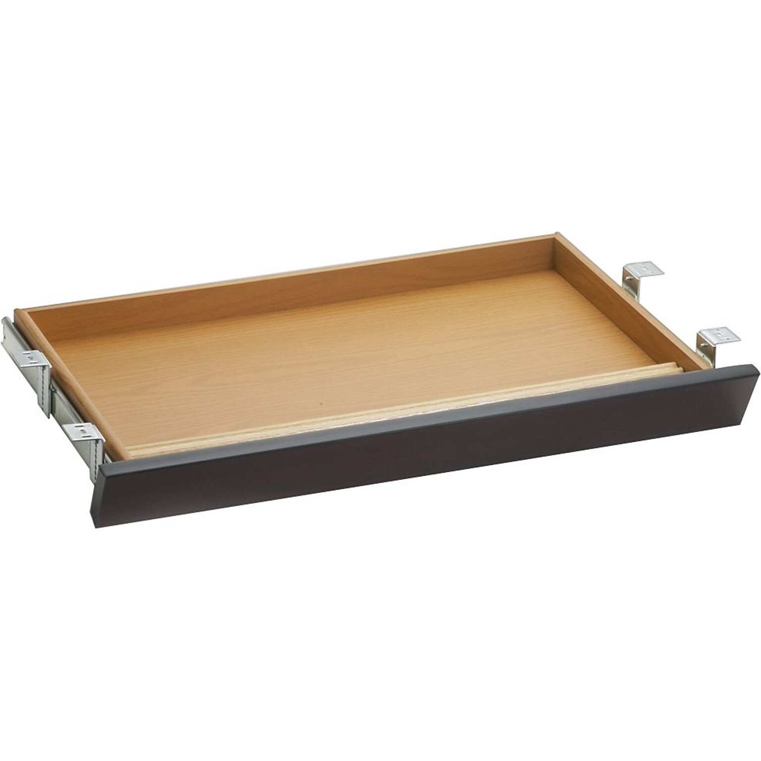 HON® Center Drawer for Double Pedestal Desk, Mahogany Finish