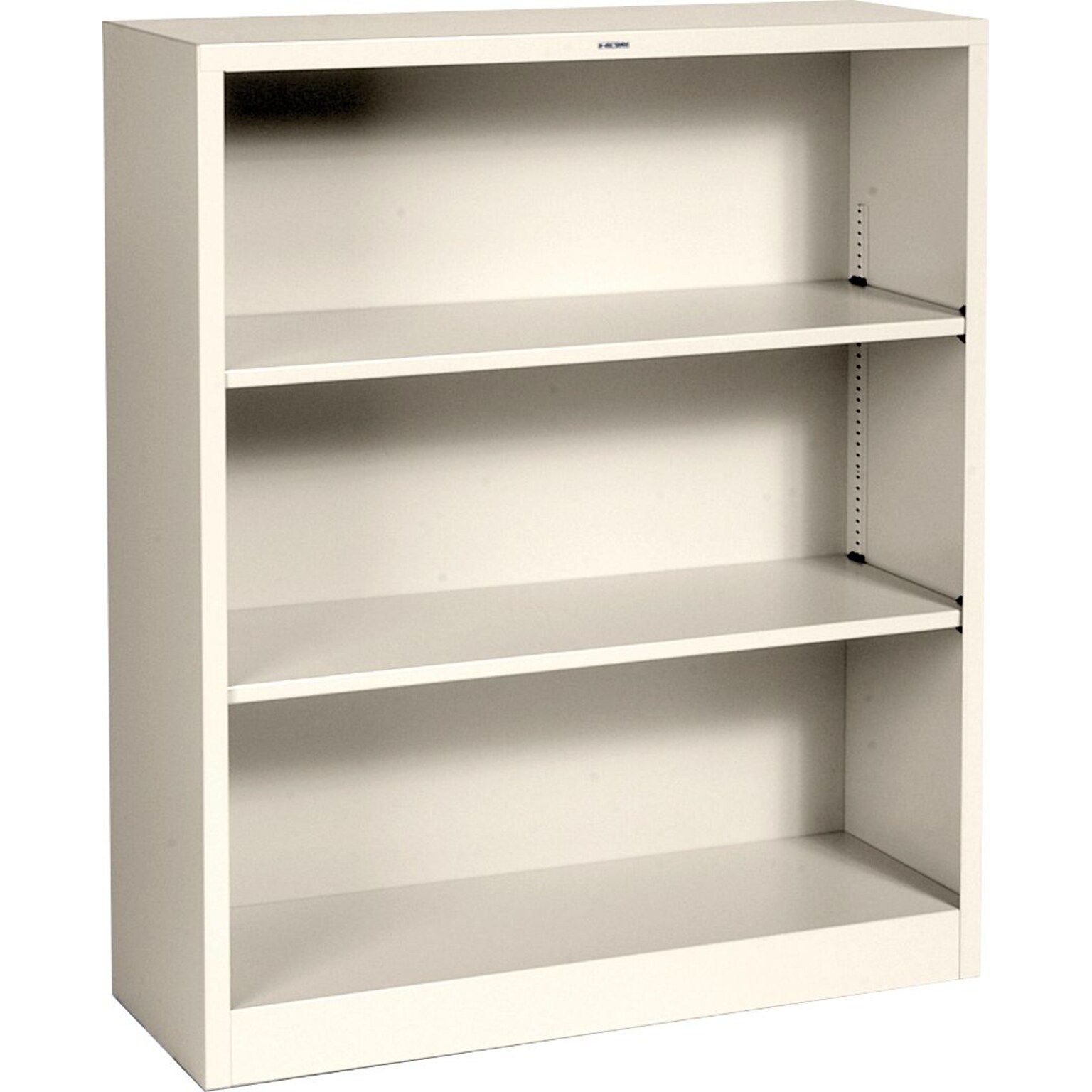 HON Brigade Steel Bookcase, 3 Shelves, 34-1/2W, Putty Finish NEXT2018 NEXTExpress