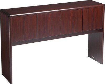 HON® 10700 Series Office Suite in Mahogany, Stack-on Storage Unit for 60" Credenza