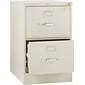 HON 510 Series 2 Drawer Vertical File Cabinet, Legal, Putty, 25"D (H512CPL)