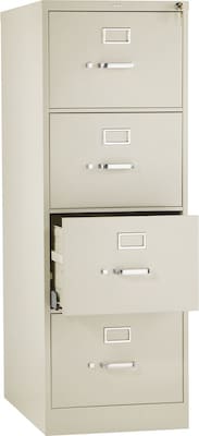 HON 510 Series 4 Drawer Vertical File Cabinet, Legal, Putty, 25D (H514CPL)