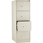 HON 510 Series 4 Drawer Vertical File Cabinet, Legal, Putty, 25"D (H514CPL)