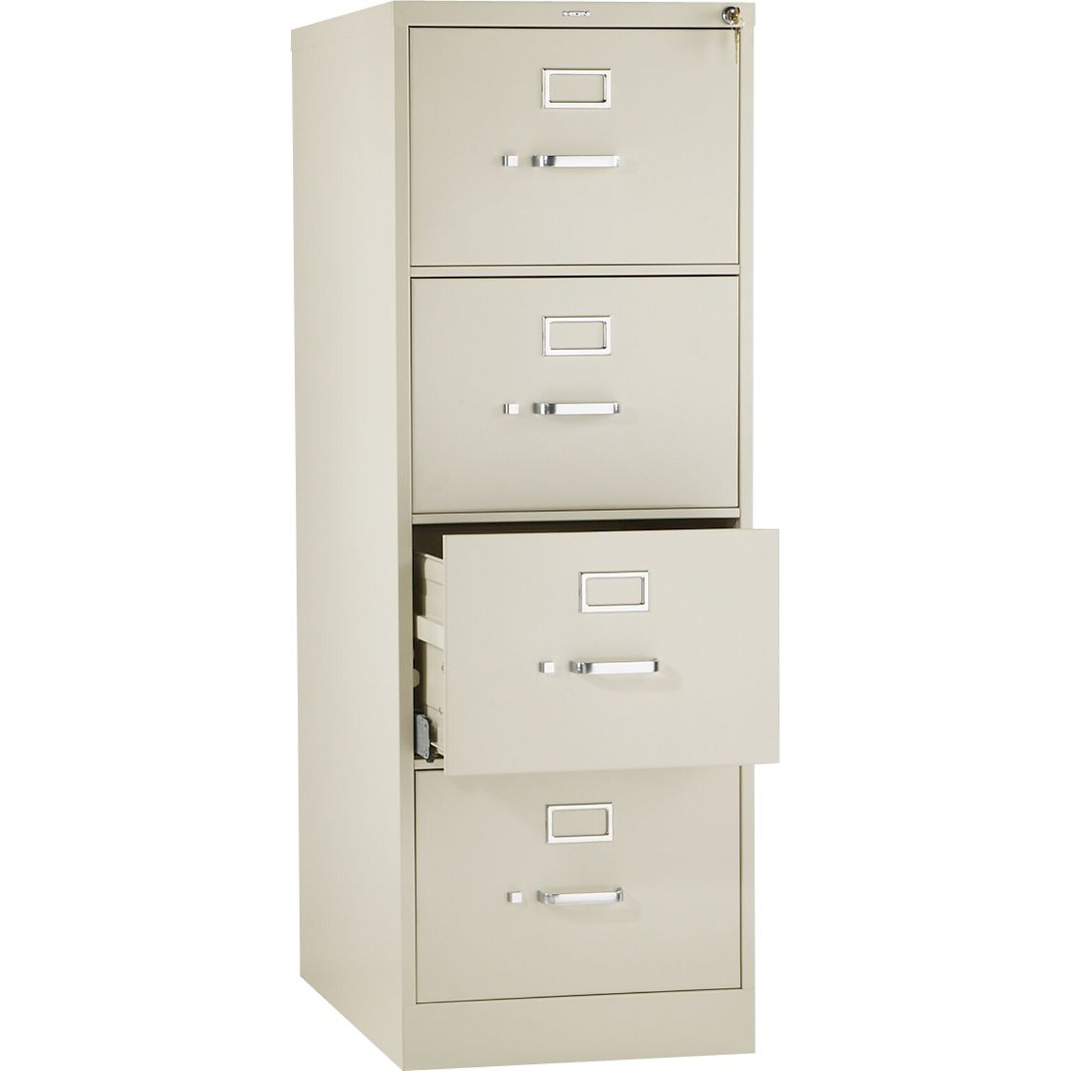 HON 510 Series 4 Drawer Vertical File Cabinet, Legal, Putty, 25D (H514CPL)