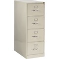 HON® 210 Series 4 Drawer Vertical File Cabinet, Legal, Putty, 28D (HON214CPL)