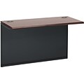 HON® 38000 Series Bridge, Mahogany/Charcoal, 29 1/2H x 48W x 24D