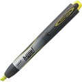 Hype!™ Retractable Highlighters, Yellow, 4/Pack (13220)