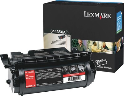 Lexmark T644 Black Extra High Yield Toner Cartridge (64435XA)