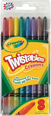 Crayola® Twistables™ Crayons, 8/Pack