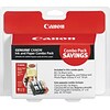 Canon BCI-3e/BCI-6 Black/Cyan/Magenta/Yellow Standard Yield Ink Cartridge, 4/Pack (4479A292)