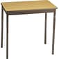 Barricks® Utility Tables, 30Hx30Wx18"D, Brown/Oak