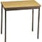 Barricks® Utility Tables, 30Hx30Wx18D, Brown/Oak