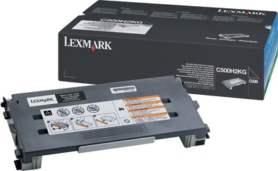 Lexmark C500 Black High Yield Toner Cartridge