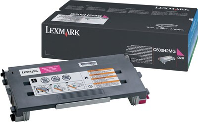 Lexmark C500 Magenta High Yield Toner Cartridge