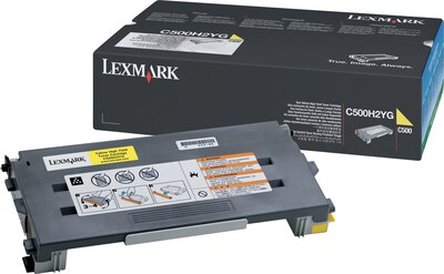 Lexmark C500 Yellow High Yield Toner Cartridge