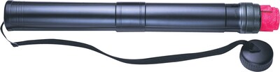 Staedtler Telescopic 3 Plastic Art Tube, Water Resistant, Black (948 72/124)