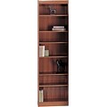Safco® Veneer Bookcases, 7-Shelf, 24W, Medium Oak