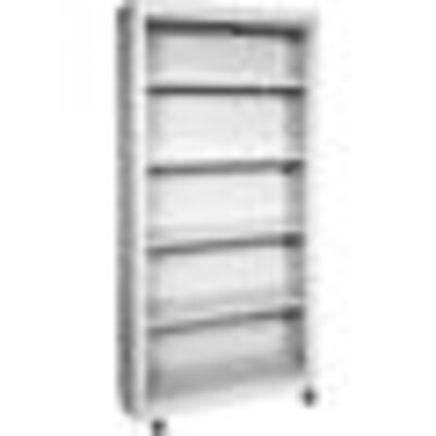 Sandusky® Elite 78" Welded Mobile Bookcase, Putty (BM40361872-07)
